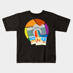 Photography Rainbow Pride Kids T-Shirt